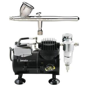 Iwata Revolution Cr Airbrushing System With Sprint Jet Air C
