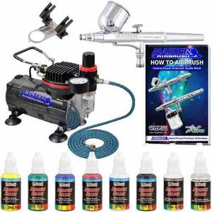 Master Airbrush Complete Airbrush System With Paint. G22 Air
