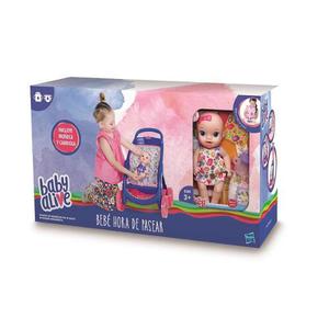 baby alive bebe hora de pasear