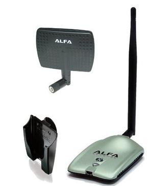 Alfa Awus036nh mw 2w g/n High Gain Usb Wireless G