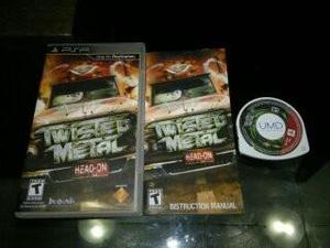 Twisted Metal Head On Completo Para Sony Psp,excelente