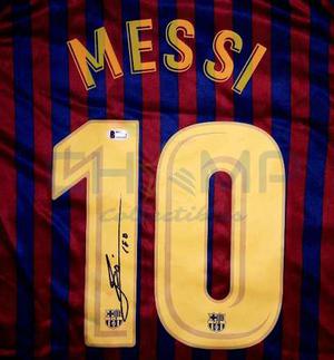 Jersey Firmado Lionel Messi Barcelona  Nike Autografo