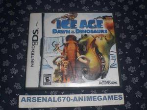 Nintendo Ds Ice Age Dawn Of The Dinosaurs Era Del Hielo Nds