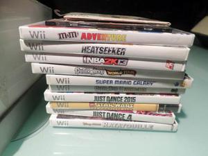 12 Juegos De Wii 100% Originales