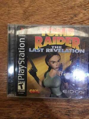Tomb Raider Last Revelations Ps1 Ps2 Ps3 Playstation