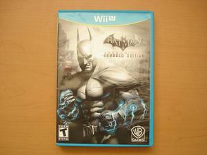 Batman Arkham City Armored Edition Para Wii U - Rtg +++++