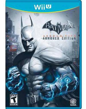 Batman Arkham City Armoured Edition Wii U Nuevo