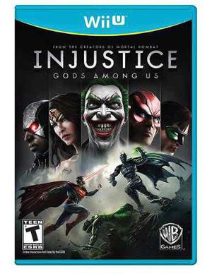 Injustice: Gods Among Us (nuevo Sellado) - Nintendo Wiiu
