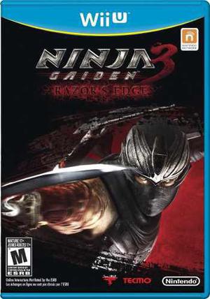 Ninja Gaiden 3 Razors Edge Wii U Blakhelmet E