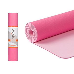 Sprive Color Dual Tpe Mat (6 Mm) De Yoga, Pilates, Burpee, E