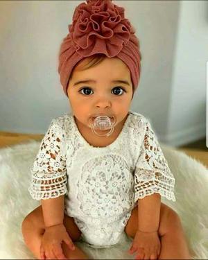 3 Gorritos Para Bebé Turbante Baby Headwrap Envio Gratis!