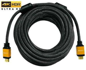 Cable Hdmi 20 Metros 4k Apple Tv Ps4 Pc Laptop 3d Xbox One X