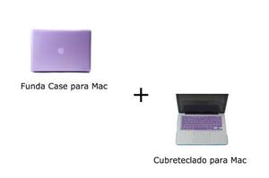 Combo Funda Case Y Cubreteclado Para Mac Air 11 A1465