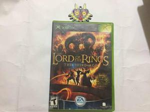 The Lord Of The Rings The Third Age Xbox Clásico (cement