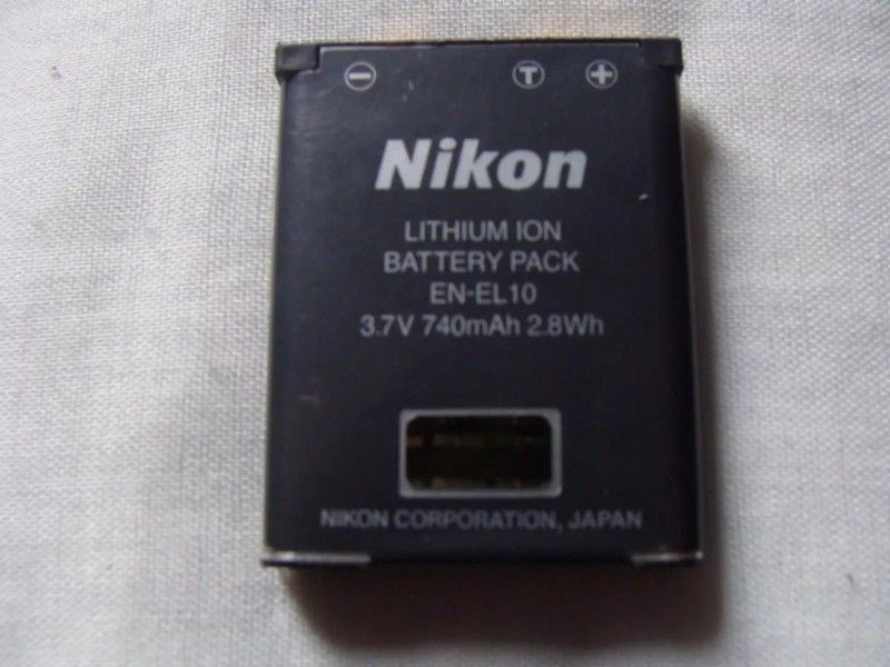 Batería Cámara Nikon Coolpix En-el10