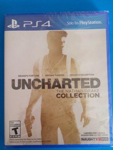 Uncharted Nathan Drake Collection Ps4 Nuevo Playstation 4
