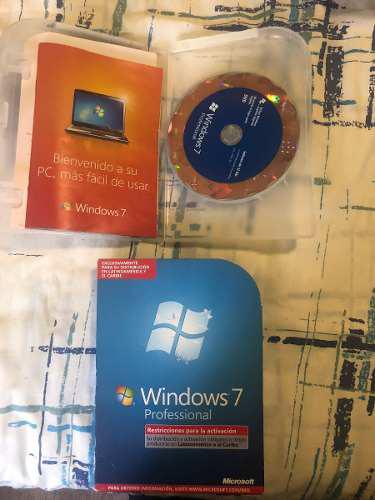 Windows 7 Profesional En Caja Original