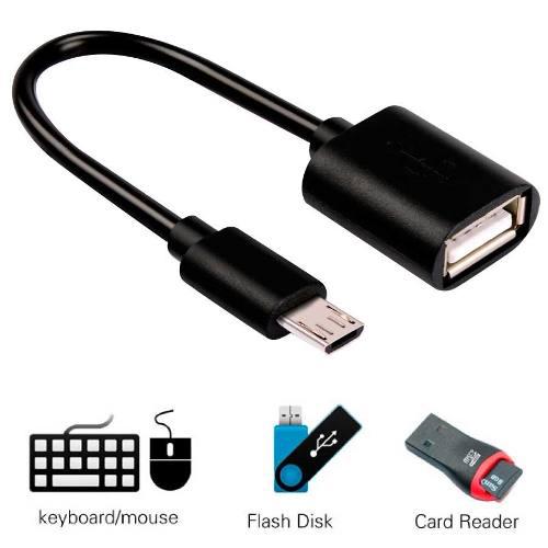 Cable Otg Micro Usb V8 Android On The Go S-k07 Eg