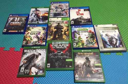 Juegos Xbox One, Ps4 Y Xbox 360