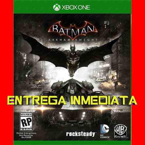Batman Arkham Knight Xbox One Digital Offline No Código