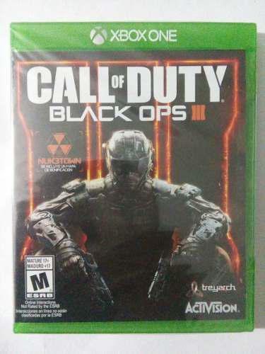 Call Of Duty Black Ops Iii Xbox One Nuevo 3 Envio Gratis