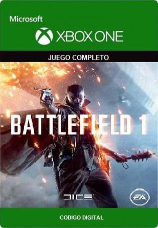 Código Descagable Battlefield 1 Xbox One
