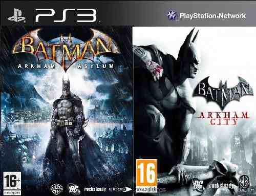Batman Arkham City + Batman Arkham Asylum Ps3