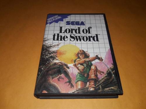 Lord Of The Sword Sega Master System Juego Completo Raro