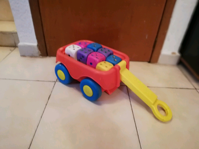 carrito para jalar niños