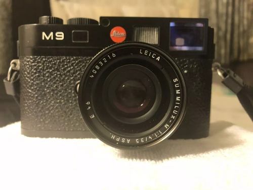 Leica M9 Camara Digital Con Lente Summilux-m 35mm F/1.4
