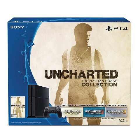Playstation 4 Ps4 500gb Con Uncharted Collection A Msi