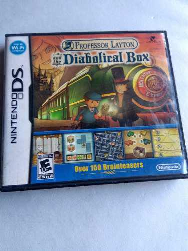 Professor Layton And The Diabolical Box Nintendo Ds 3ds