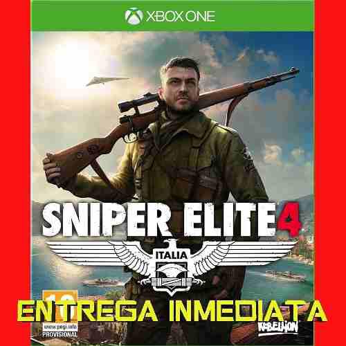 Sniper Elite 4 Xbox One Licencia Digital Offline No Código