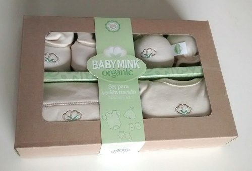 Set Bebe Recién Nacido Baby Mink Orgánico Regalo Baby