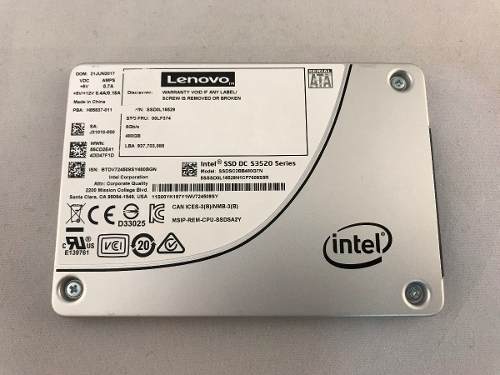 Intel Disco Duro Solido Ssd Sata Laptop 480gb S