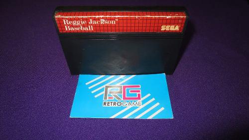 Reggie Jackson Baseball Sega Master System