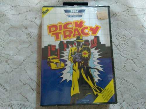 Sega Master Sistem Dick Tracy *nuevo*(no Sonic,contra,golden