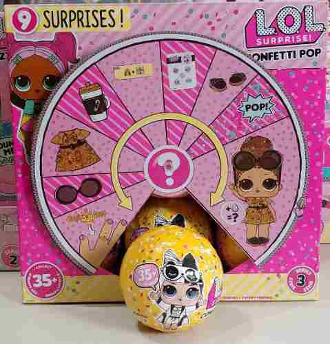 caja de lol surprise confetti pop