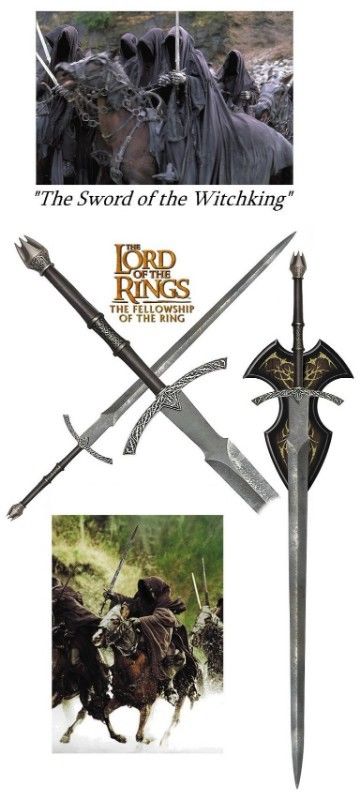 The Lord Of The Rings Witch King Sword
