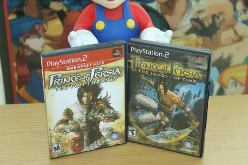 Prince Of Persia The Two Thrones Y The Sands Of Time Ps2.