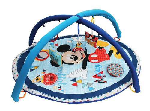 Gimnasio Didáctico Para Bebé Disney Baby Mickey Azul