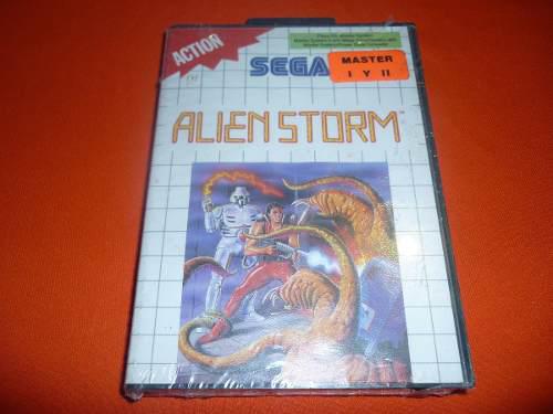 Alien Storm Sega Master System Nuevo Y Sellado