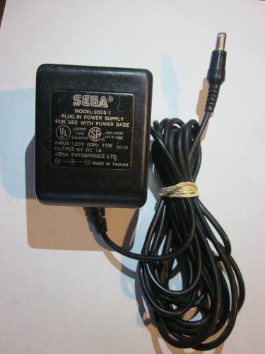 Eliminador Sega Master System Modelo:3025 9v Dc 1a