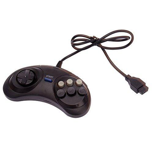 Genérico Clásico Sega Genesis 6-button Controller 2 Pack