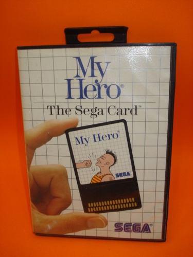 My Hero Sega Master System The Sega Card Con Caja!!!!!!!