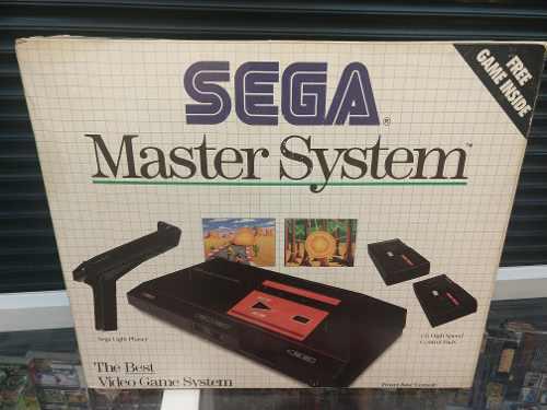 Sega Master System Consola Con Caja Completita Y Funcionando