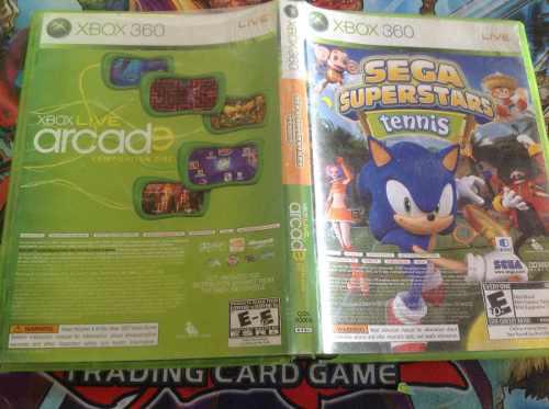 Sega Superstar Tennis + Live Arcade. Xbox 360