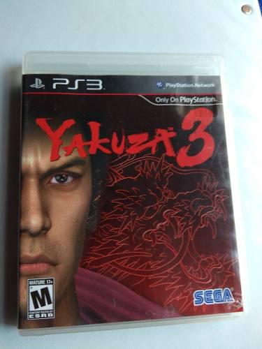 Yakuza 3 Sega Playstation 3 Ps3