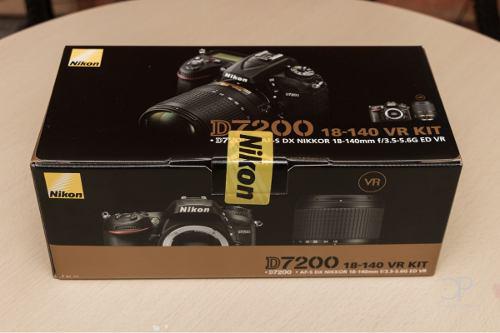 Cámara Nikon D7200 Con Lente Af-s Dx Nikkor 18-140mm