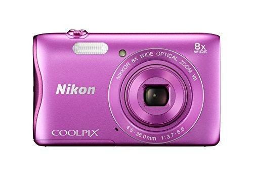 Nikon Coolpix S3700 Digital Cámara Con 8x Óptico Zoom Y Co